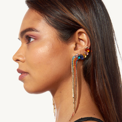 flamingo flamenco earrings