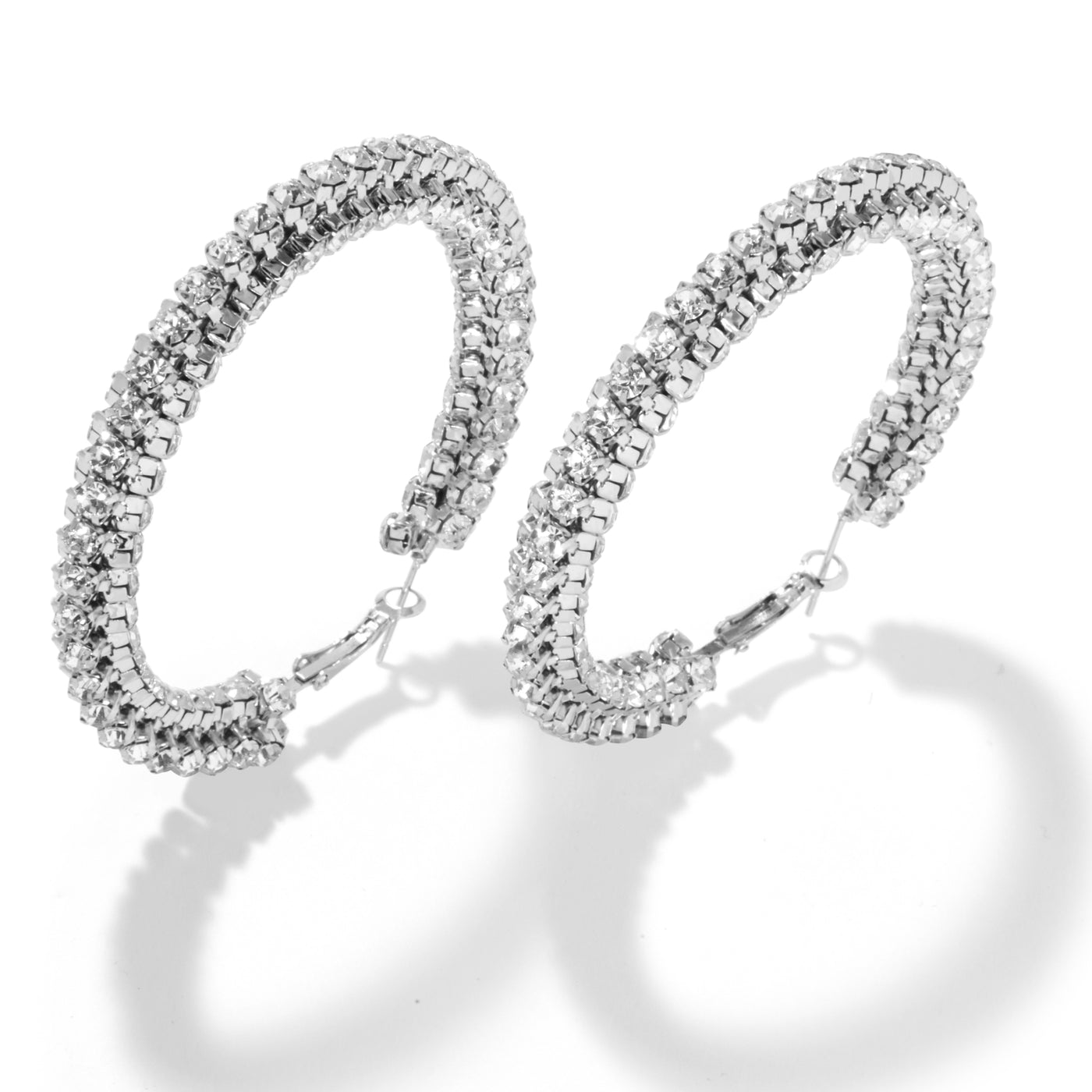 ultimate hoops - silver/rhodium