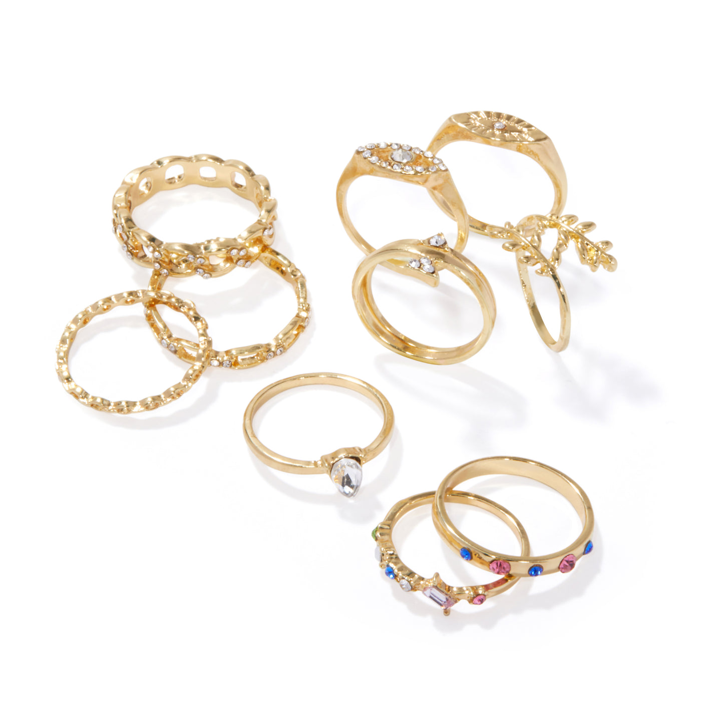 the sunshine glow ring set